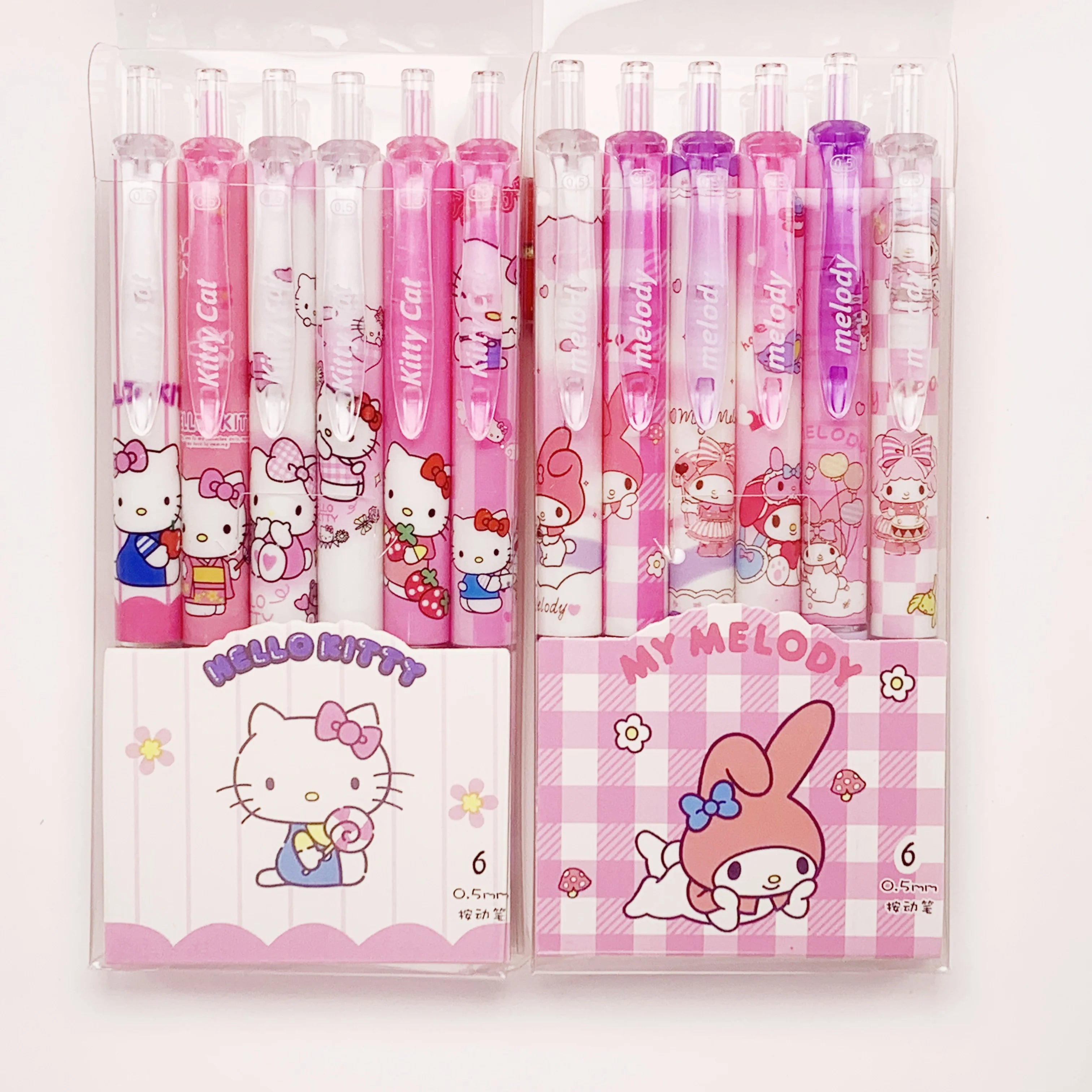Koraline Sanrio Pens 6pc