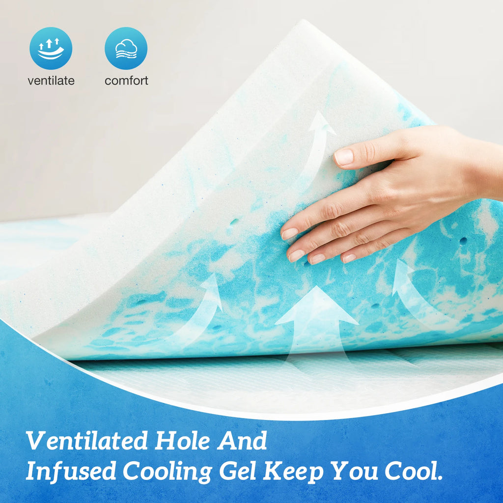 Koraline Memory Foam Mattress Topper