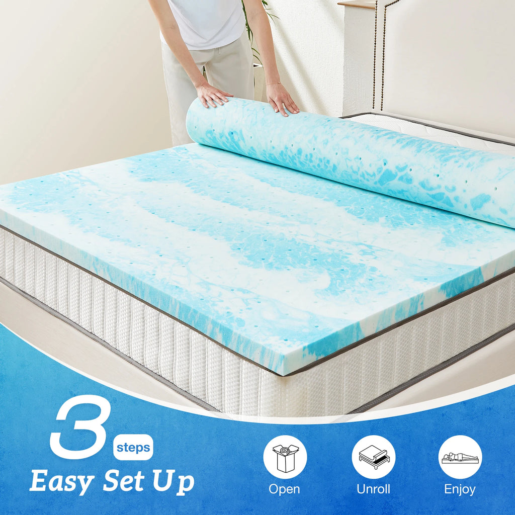 Koraline Memory Foam Mattress Topper